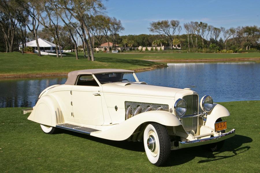  Duesenberg JN560/2585 Convertible Coupe by Bohman & Schwartz 1935 года  (фото 5 из 5)